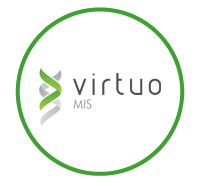 Logo virtuo blanc